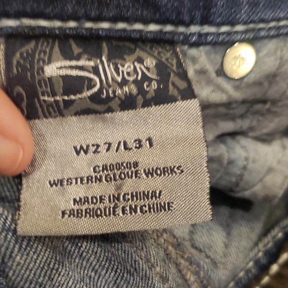 Silver Aiko Bootcut Jeans - Picture 5 of 8
